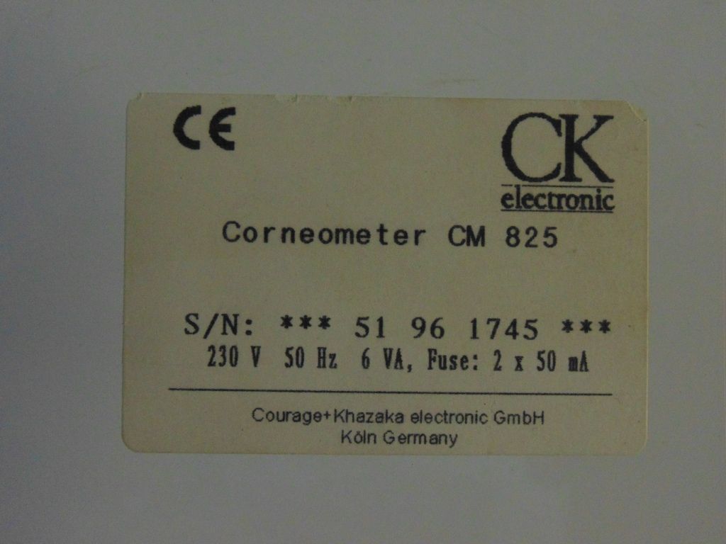 Corneometer Cm 825 Manual